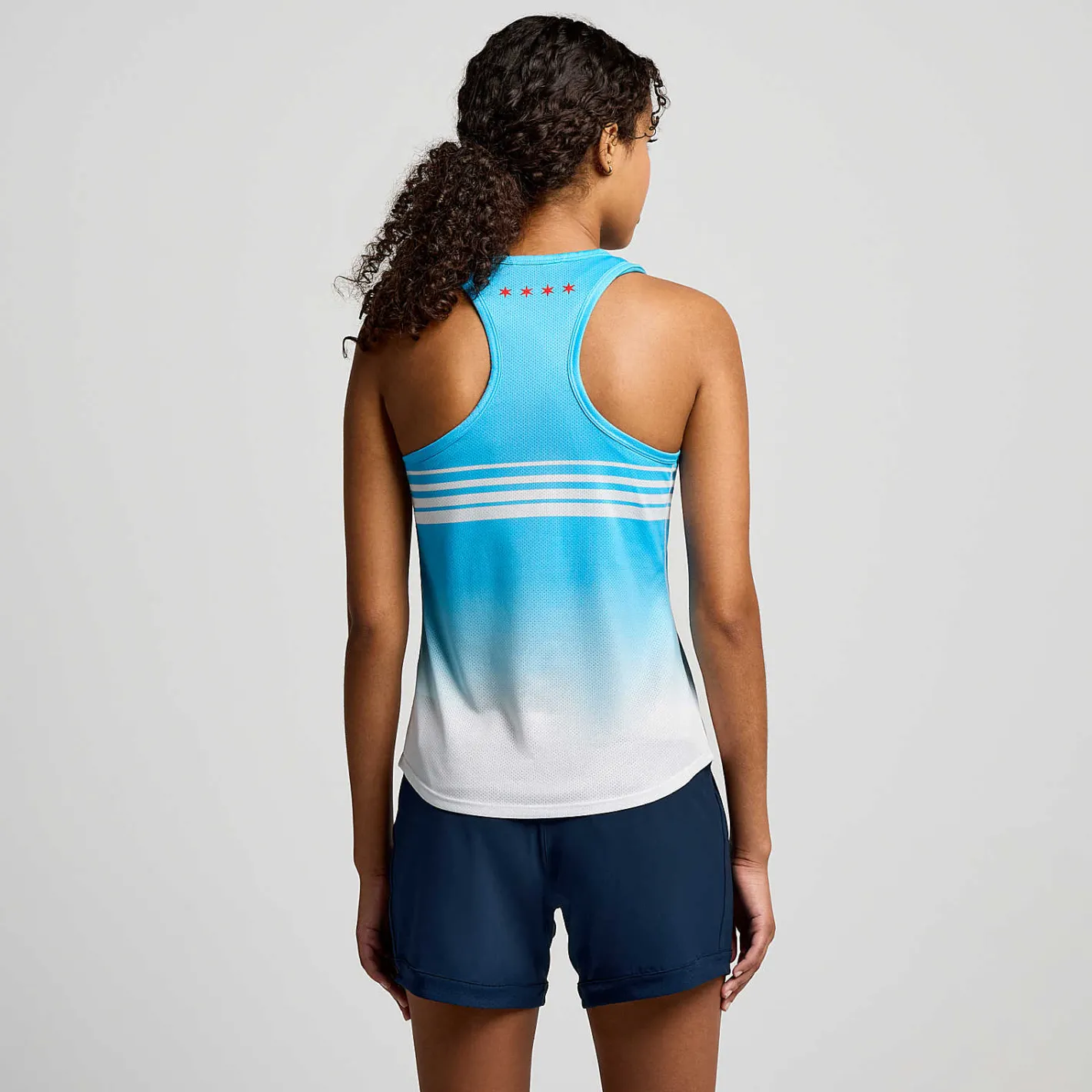 Saucony Chicago Stopwatch Graphic Singlet<Women Tops
