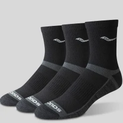 Saucony Inferno Cushion Mid 3-Pack Sock<Women Socks