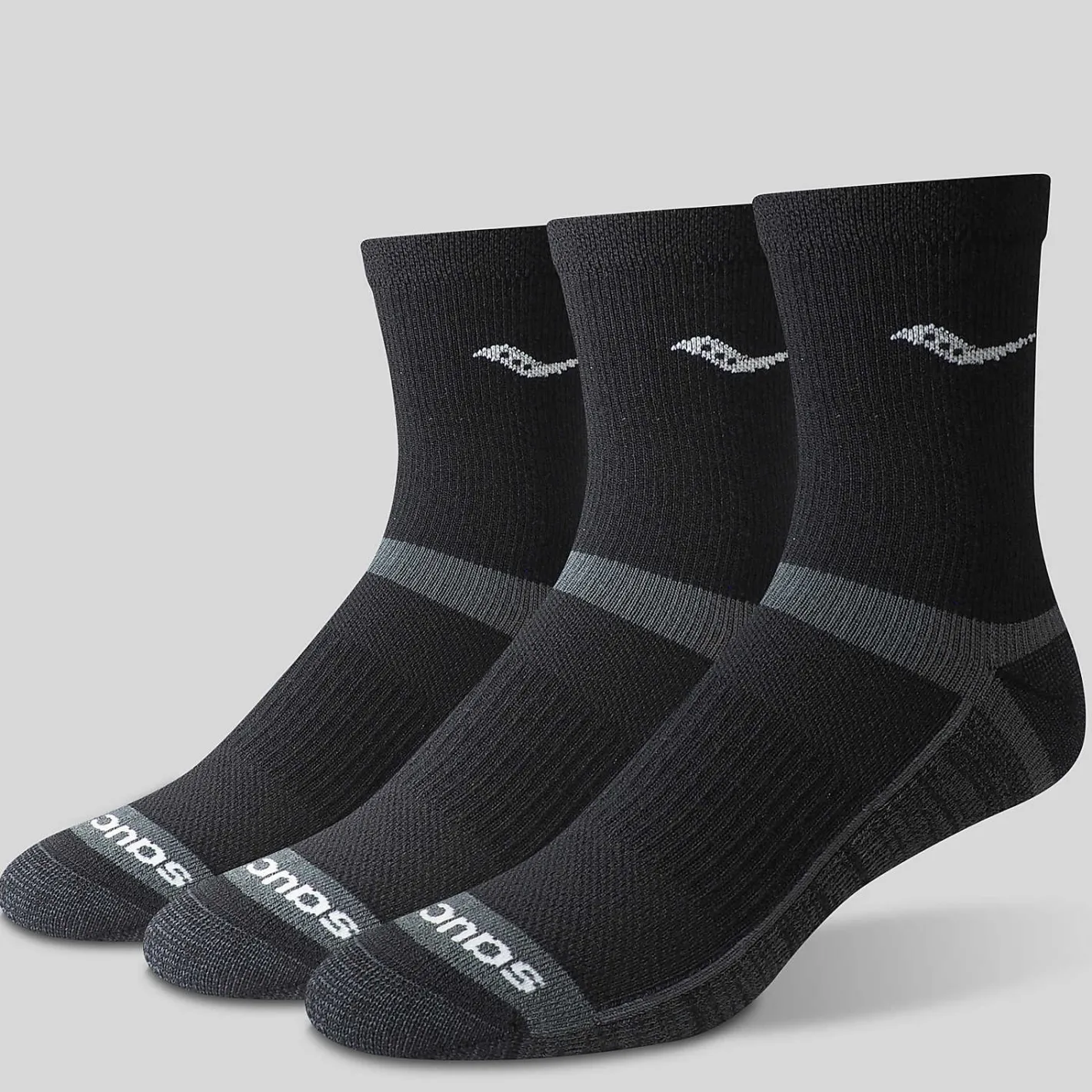 Saucony Inferno Cushion Mid 3-Pack Sock<Women Socks