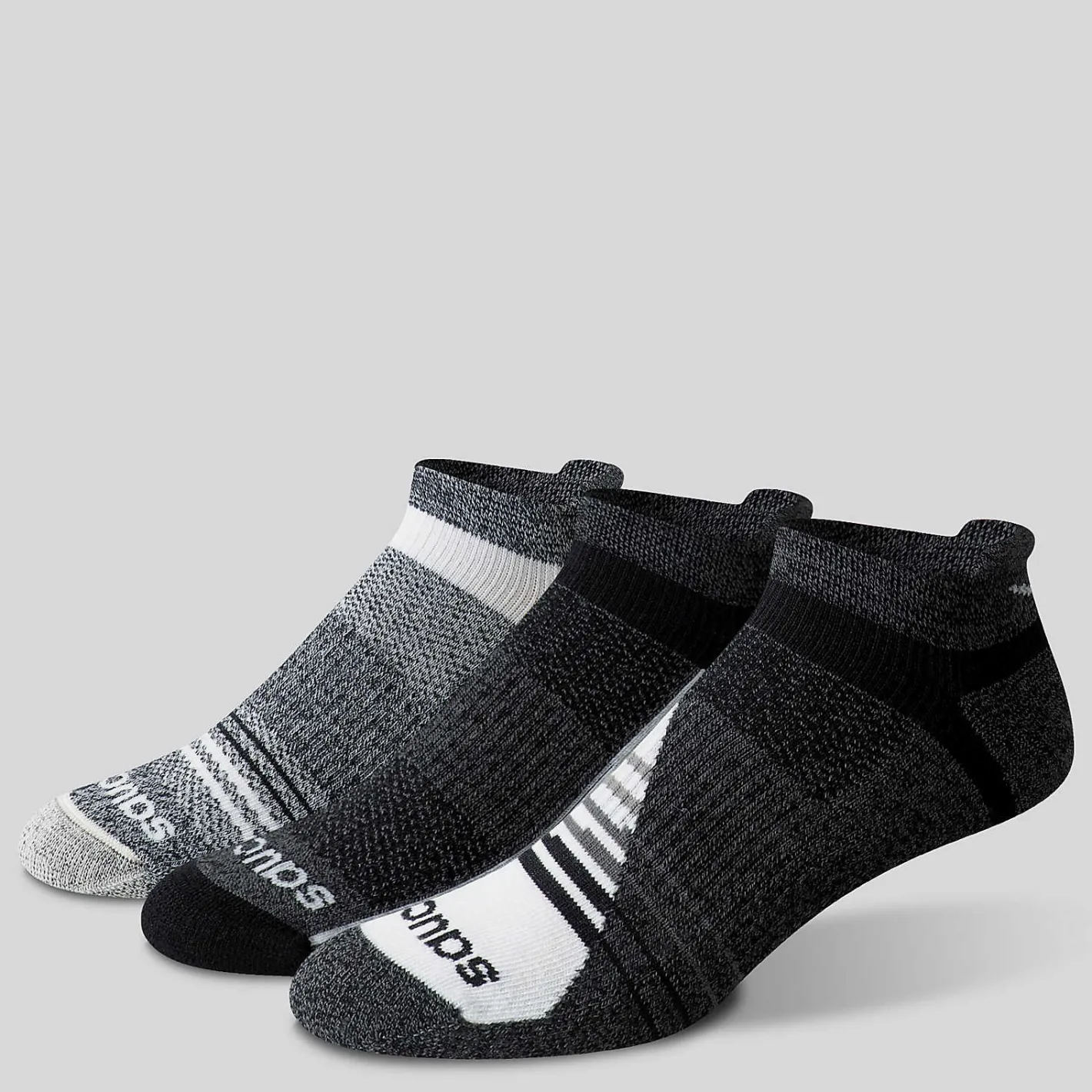 Saucony Inferno Merino Wool Blend No Show 3-Pack Sock<Women Socks|Socks