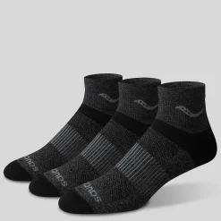 Saucony Inferno Merino Wool Blend Quarter 3-Pack Sock<Women Socks|Socks