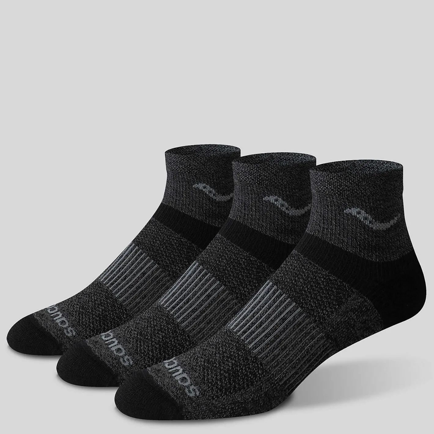 Saucony Inferno Merino Wool Blend Quarter 3-Pack Sock<Women Socks|Socks