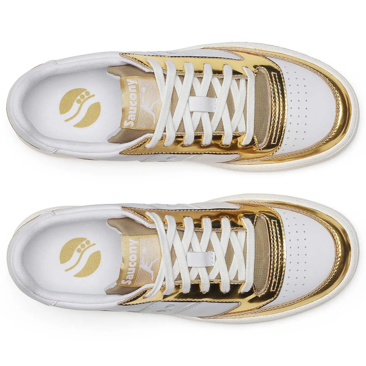 Saucony Jazz Court Silver & Gold<Women Lifestyle|Jazz