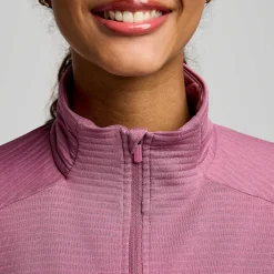 Saucony Triumph 3D 1/2 Zip<Women Tops